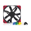 Noctua Bundle: 4x NF-S12A PWM chromax.black.swap, quiet premium fan, 4-pin