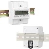 HEYOUTH Electricity Meter DIN Rail 3 Phase 4-Wire KWh Meter,
