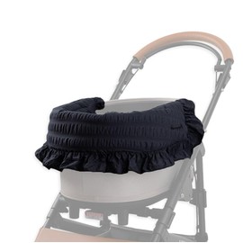 Stroller Cover for Pets, Stroller not Included, Comforter, Margaret The Lace Edition, Harryspet, Stroller Guard, Pet Stroller Front Section Guard, Cover only (Space Grey)