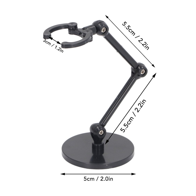 10 Sets Doll Stands Display Holders Action Figure Stand Mini