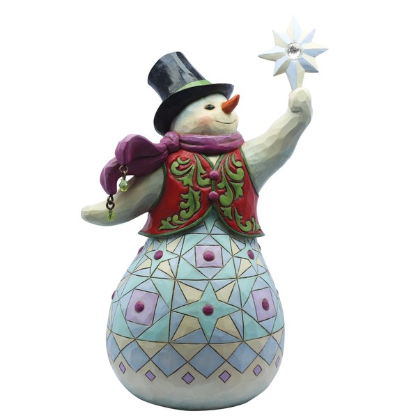 Heartwood Creek Sparkling Celebration Like SNO-Other Figurine, Resin, Multi-Colour, 12.7