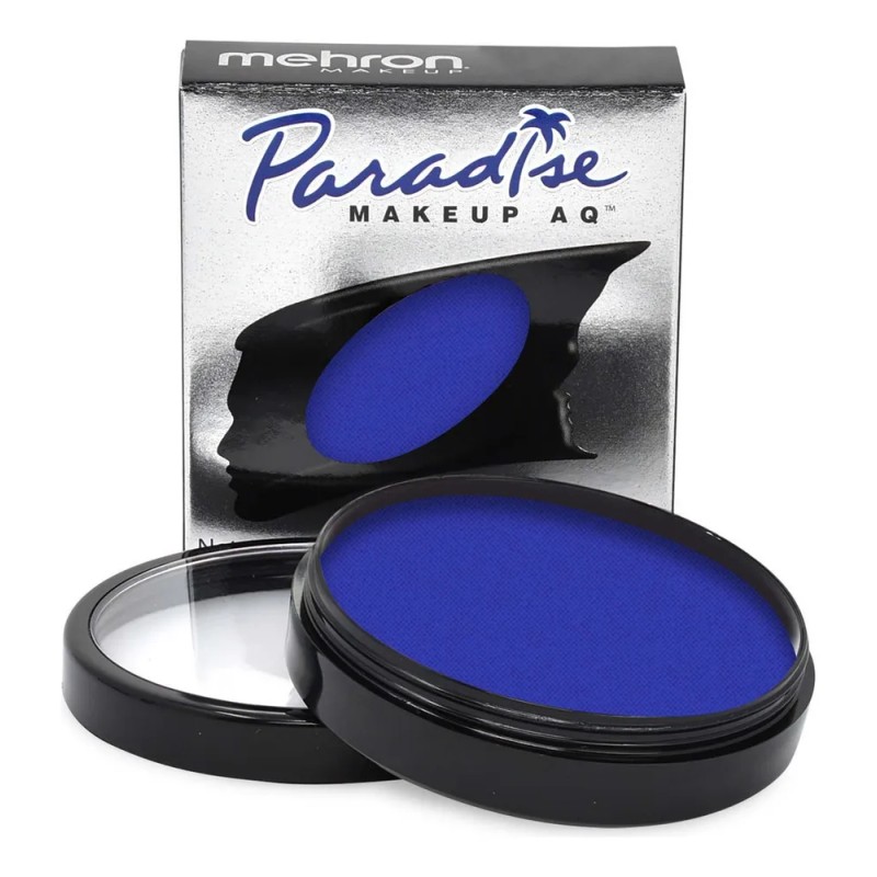 Maquillaje Mehron Paradise Base Agua Pintacaritas Tono Azul