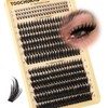 Spiky Manga Lash Clusters 12-20mm Long Eyelash Clusters with Bottom