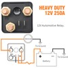 12V 250A Continuous Relay On/Off Power Switcher Relays, Heavy Duty