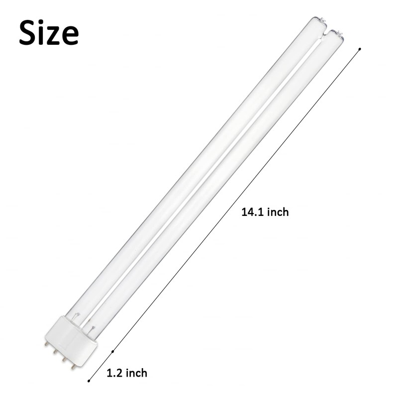 38 Watts UV Light Replacement Bulb Without Ozone for CTUV-38