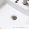 Luxier Brass Bathroom Sink Grid Drain Strainer for Vessel and