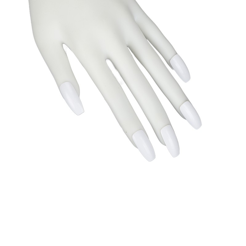 Silicone Nail Art Practice Hand Bendable Joints False Nail Tips