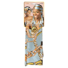 DONNA Soft Silky Edge Scarf, 60" Extra Long Multible Use Headband HORSE RIDE Color