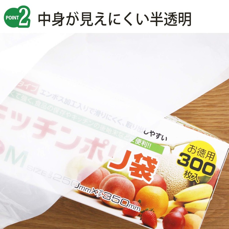 ハウスホールドジャパン ゴミ袋 帯電防止ポリ袋 シュレッダー用 10枚入 半透明 L SD104