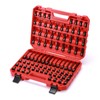 MIXPOWER 3/8" Drive Master Hex Bit Impact Socket Set, Solid
