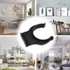 MEXRUMI Pack of 20 Kitchen Skirting Board Clips, Kickboard Brackets,