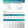 Ewedoos Longline Sports Bras for Women High Neck Racerback Sports