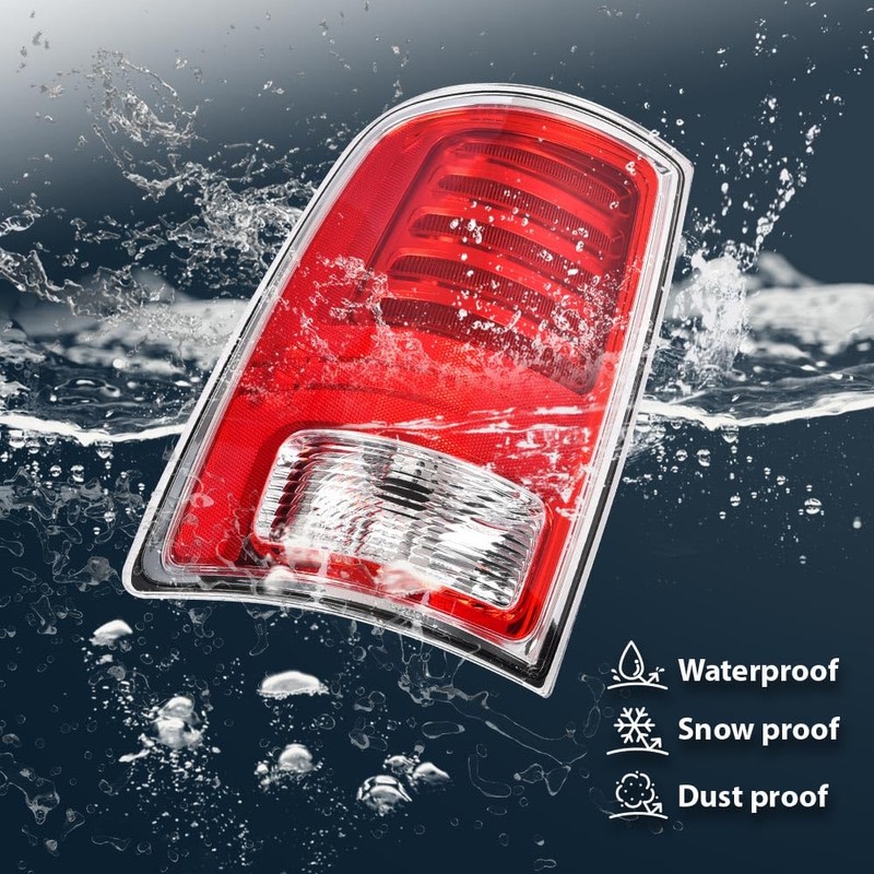 ALLGOOD LED Tail Lights w/Bulbs, Compatible with Dodge Ram 1500