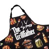 JTOUK The Grill Master Kitchen Apron Father’s Day Gift Cooking