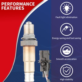 DrCax 234-5700 Oxygen O2 Sensor Upstream Heated Air Fuel Ratio Compatible with Volvo C70 S60 S70 S80 V70 XC70 XC90 2.3L 2.4L 2.5L L5 Replace 8627750 8631670 8670276 9202988 9487147
