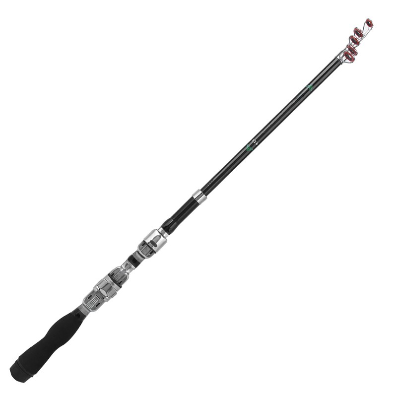 Portable Ultra Short Telescopic Fishing Rod Long Throw Super Hard