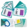 Lachilly Fraction Number Flash Cards - Graphically Illustrated Simplification Math