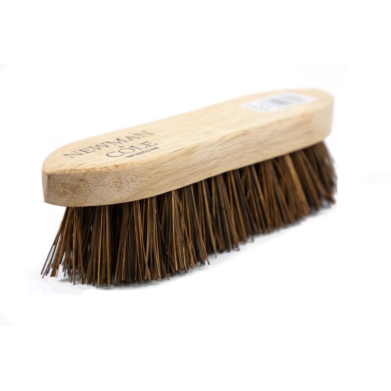 Holz-Scheuerbürste, strapazierfähig, Handschrubber, Holz, mit steifen natürlichen Bassine-Borsten, 2 Stück