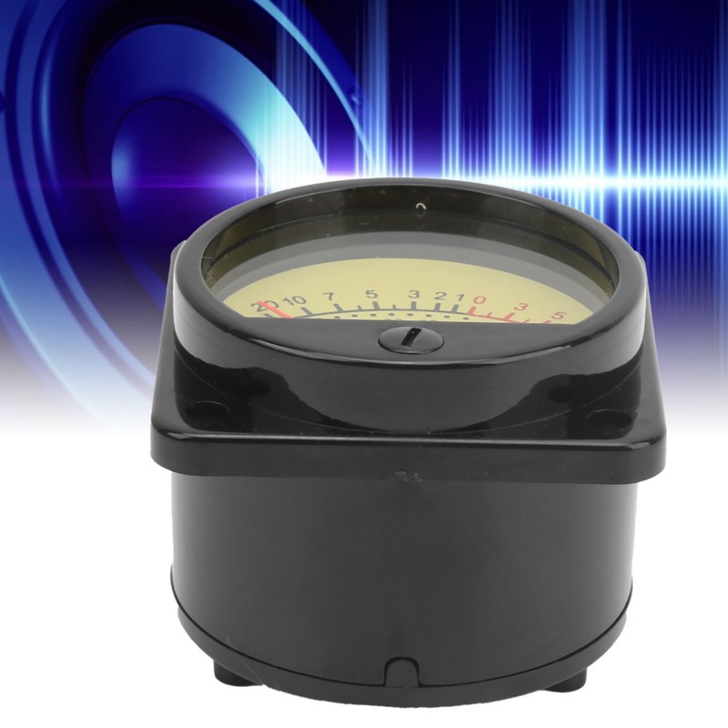 45mm Round Pointer VU Meter Head with LED Backlight Audio