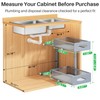 Under Sink Organizer, 2 Pack 2 Tier Pull out Cabinet