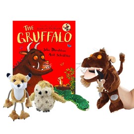 The Gruffalo - Book and Finger Puppets