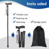 OUPARY Foldable Walking Cane for Men & Women - Portable