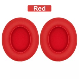 Unbranded 1 Pair For Beats By Dre Studio 2 3 Wireless / Wired Headphones Ear Pad Cushion - Red