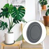 2pcs Diatomaceous Earth Plant Saucers, 7.8 Inch Instant Dry Trays