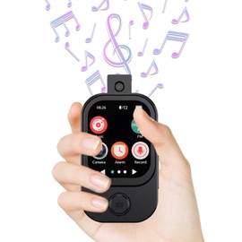 MP3 Player with Bluetooth 5.4, Portable Digital Lossless Music Player with Built in Speaker, 2.0 in Full Touch Screen, FM Radio, HiFi Sound, Voice Recorder (16G Small Memory Card)