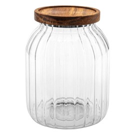 5five Harmony Preserving Jar 2L Glass and Acacia