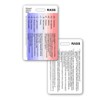 RASS - Richmond Agitation Sedation Scale - Vertical Badge Reference