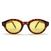 Reinforced Boston Sunglasses, Tortoise Shell x Light YELLOW