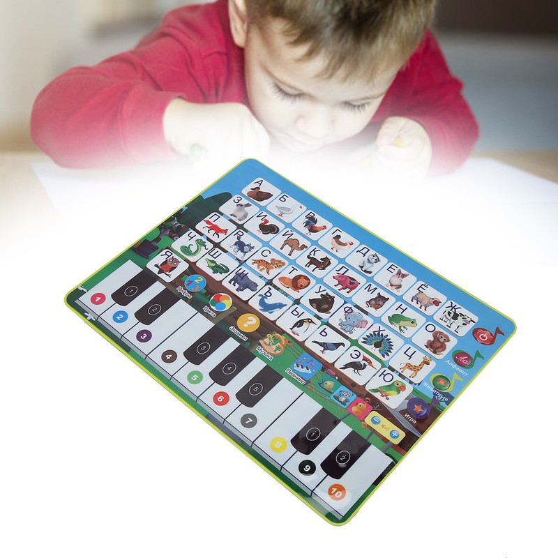 Russian Language Smart Child Tablet Point Reading Machine Early Educational