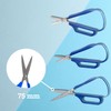 PETA Easi-Grip Long Loop Scissors, Stainless Steel and Polymer Long