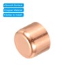 PATIKIL 3/4 Inch ID Copper Pipe End Cap, 4 Pack