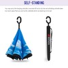SIEPASA Spar. Saa Double Layer Inverted Umbrella with C-Shaped Handle,