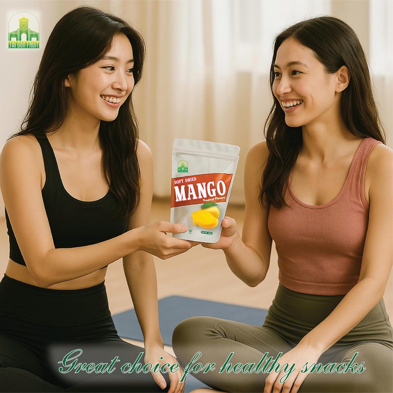Sài Gòn Fruit - Soft Dried Mango, Low Sugar Added,