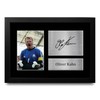 HWC Trading A4 FR Oliver Kahn Germany Gifts Printed Autograph