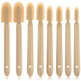 8Pcs Rubber Caulking Tool Set,Caulking Finishing Tool,Grout Sealant Caulk Spatula Set,Reusable Caulk Tool,Multifunctional Silicone Sealant Caulking Spatula Tool for Kitchen Bathroom Window /4 Size