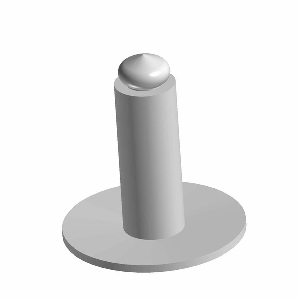 Polaris RZR Pop Rivet, Genuine OEM Part 7662408, Qty 1