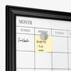 Navaris Framed Calendar Whiteboard for Wall - 18" x 24"