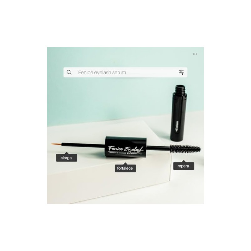 FENICE Eyelash Serum Estimulador de Crecimiento de Pestañas y Cejas
