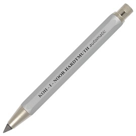Koh-i-noor 5640 Silver All Metal Lead Holder with Built Sharpener, Automatic.