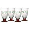 Pflatzgraff Winterberry Wine Goblets, Set Of 4, Clear, 13 fluid