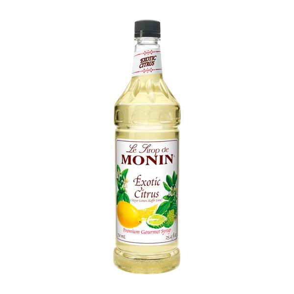 Monin Exotic Citrus Syrup, 1 Liter (Pack of 1)