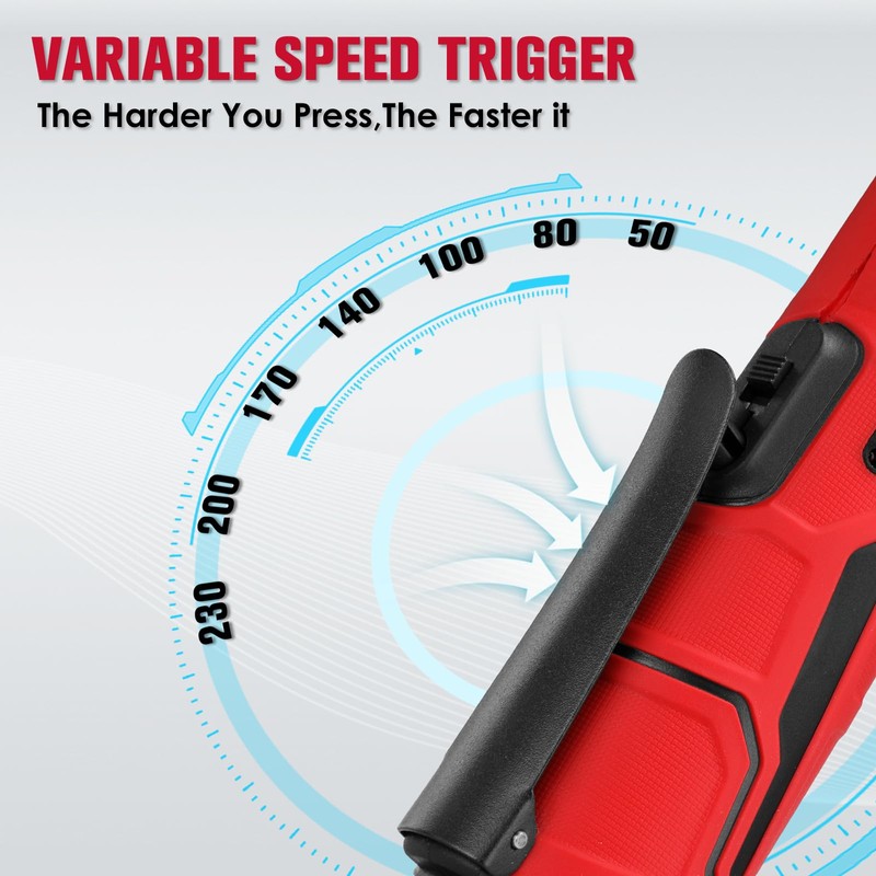 KITLUCK Cordless Electric Ratchet Wrench Set, 3/8" 12V Extended Power