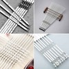 Kebab Skewers Set of 10 Stainless Steel BBQ Grilling Skewers