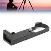 Aluminum Microphone L Extension Bracket Quick Release Extend Plate for