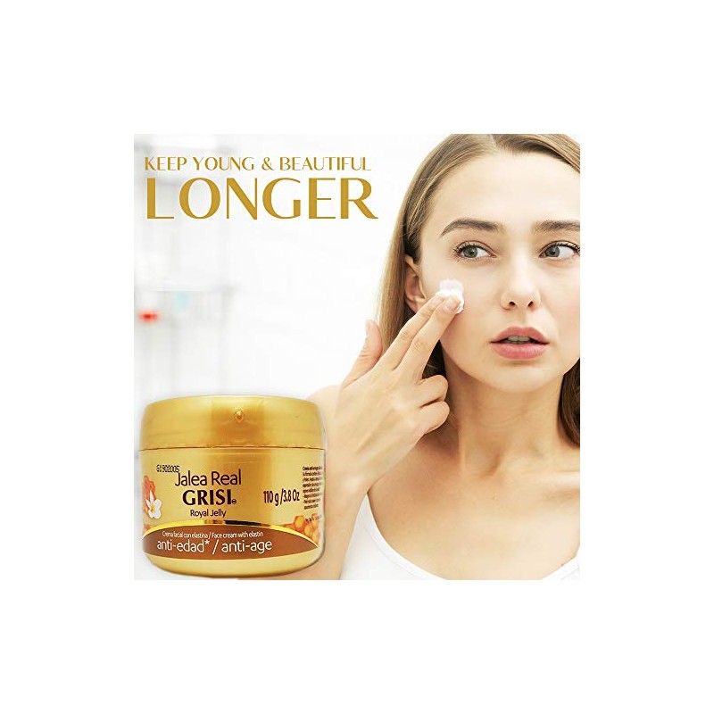 Jalea Real Anti Aging Anti Wrinkles Moisturizing Cream with Elastin