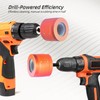Metal Copper Pipe Cleaner for Drill, Includes 1/2" Tube Cleaning